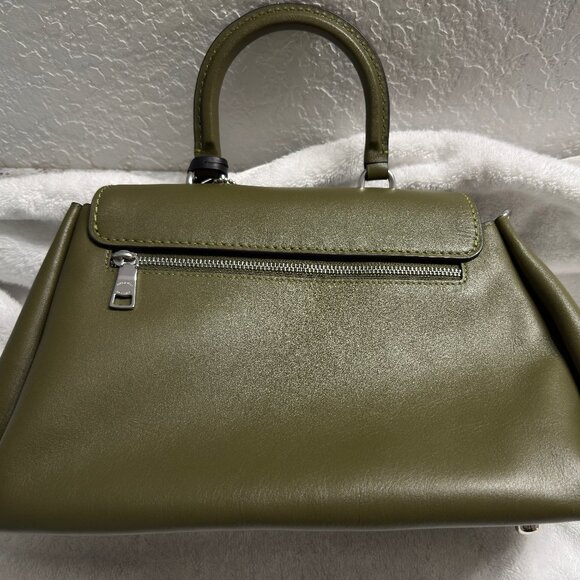 COACH SLOUCHY ROGUE TOP HANDLE BAG OLIVE - VERY RARE - Picture 3 of 16
